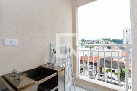 Varanda da Sala de apartamento à venda com 2 quartos, 50m² em Vila Galvão, Guarulhos