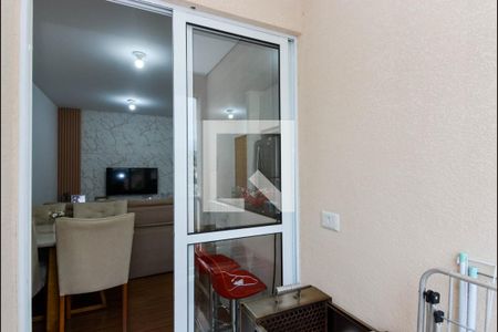 Varanda da Sala de apartamento à venda com 2 quartos, 50m² em Vila Galvão, Guarulhos