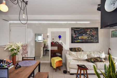 Sala de apartamento para alugar com 2 quartos, 56m² em Parque Reboucas, São Paulo