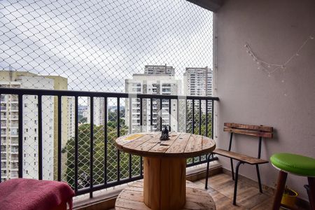 Varanda de apartamento para alugar com 2 quartos, 56m² em Parque Reboucas, São Paulo