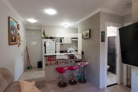 Sala de apartamento para alugar com 2 quartos, 42m² em Vila Ema, São Paulo