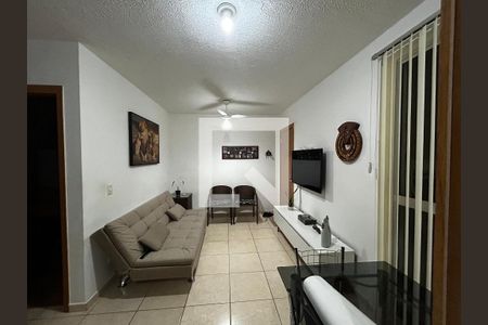 sala de apartamento para alugar com 2 quartos, 44m² em Chacaras Reunidas Santa Terezinha, Contagem