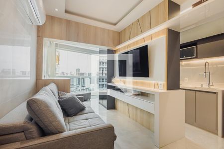 Sala de apartamento para alugar com 2 quartos, 60m² em Pinheiros, São Paulo