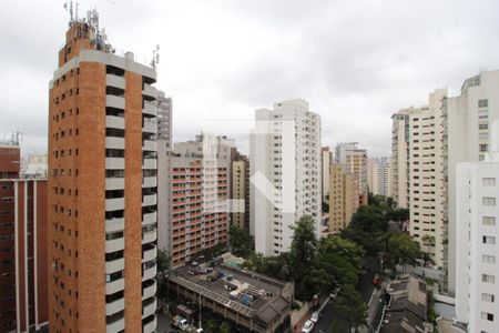 Vista da Sala de apartamento à venda com 3 quartos, 189m² em Indianópolis, São Paulo