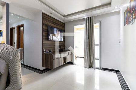 Sala de apartamento à venda com 3 quartos, 69m² em Vila Caraguata, São Paulo