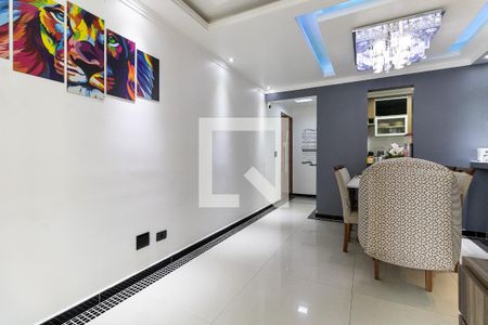 Sala de apartamento à venda com 3 quartos, 69m² em Vila Caraguata, São Paulo