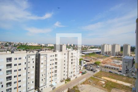 Varanda - Vista de apartamento à venda com 2 quartos, 46m² em São Sebastião, Porto Alegre