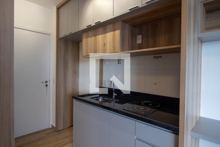 Cozinha de apartamento para alugar com 1 quarto, 25m² em Butantã, São Paulo