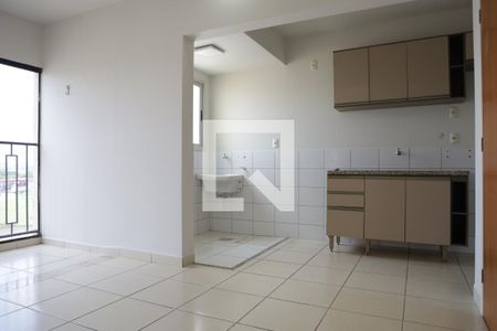 Sala de apartamento para alugar com 2 quartos, 60m² em Parque Oeste Industrial, Goiânia