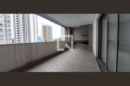 Varanda gourmet de apartamento à venda com 3 quartos, 163m² em Jardim, Santo André