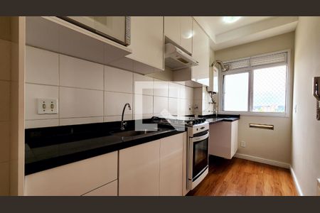 Cozinha e Área de Serviço de apartamento para alugar com 2 quartos, 50m² em Vila Nambi, Jundiaí