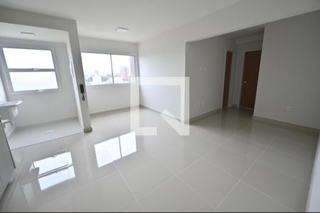 Sala de apartamento para alugar com 2 quartos, 57m² em Vila Rosa, Goiânia