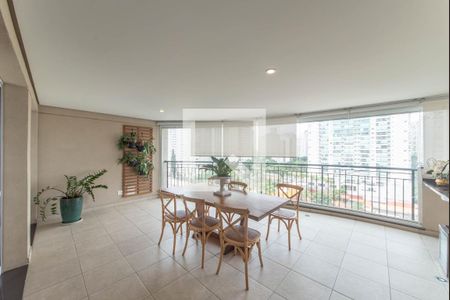 Varanda de apartamento à venda com 4 quartos, 178m² em Brooklin, São Paulo