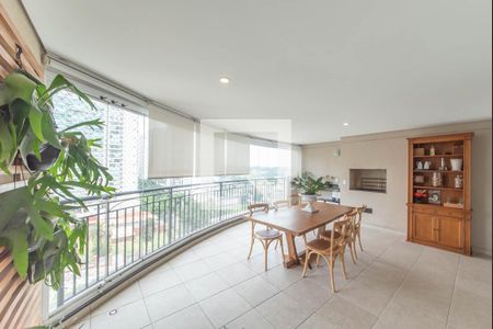 Varanda de apartamento à venda com 4 quartos, 178m² em Brooklin, São Paulo