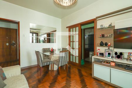 Sala de apartamento à venda com 2 quartos, 75m² em São João, Porto Alegre