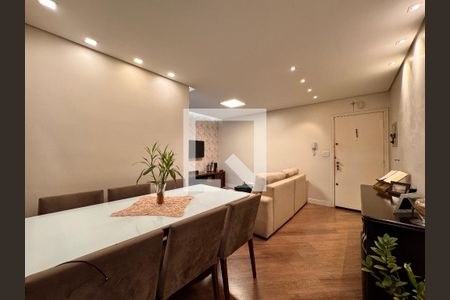 Sala de apartamento à venda com 3 quartos, 95m² em Parque das Nações, Santo André