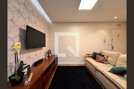 Sala de apartamento à venda com 3 quartos, 95m² em Parque das Nações, Santo André