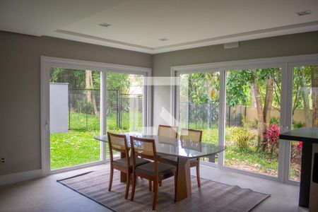 Sala de Jantar de casa de condomínio para alugar com 3 quartos, 240m² em Pedra Redonda, Porto Alegre