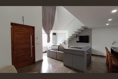 Sala de casa para alugar com 2 quartos, 153m² em Julio Mesquita Filho, Sorocaba