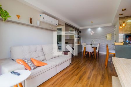 Sala de apartamento à venda com 3 quartos, 107m² em Medianeira, Porto Alegre