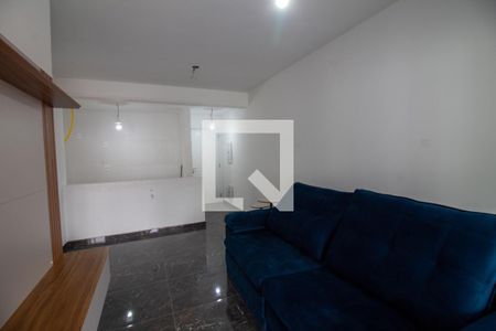 Sala de apartamento para alugar com 2 quartos, 64m² em Jardim Caravelas, São Paulo