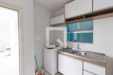 Cozinha e Área de Serviço de kitnet/studio para alugar com 1 quarto, 50m² em Centro, São Leopoldo