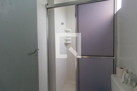 Banheiro de kitnet/studio para alugar com 1 quarto, 50m² em Centro, São Leopoldo