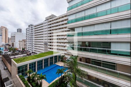 Vista de apartamento para alugar com 1 quarto, 87m² em Gonzaga, Santos