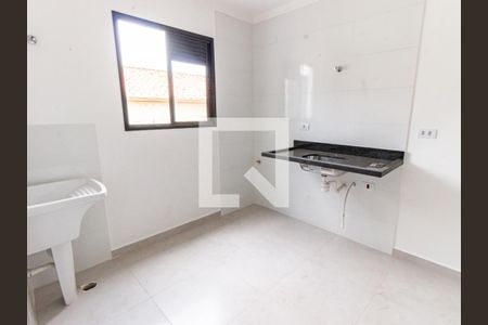 Sala/Cozinha de apartamento à venda com 2 quartos, 35m² em Chácara Mafalda, São Paulo