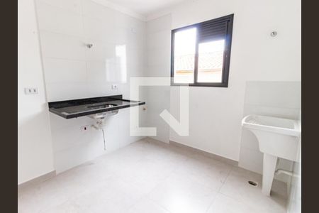 Sala/Cozinha/Área de serviço de apartamento à venda com 2 quartos, 32m² em Chácara Mafalda, São Paulo