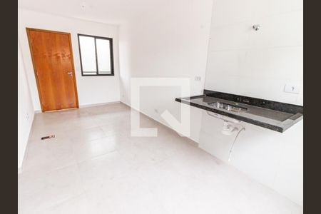 Sala/Cozinha/Área de serviço de apartamento à venda com 2 quartos, 32m² em Chácara Mafalda, São Paulo