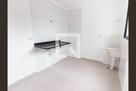 Sala/Cozinha de apartamento à venda com 2 quartos, 44m² em Chácara Mafalda, São Paulo