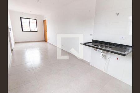 Sala/Cozinha de apartamento à venda com 2 quartos, 44m² em Chácara Mafalda, São Paulo