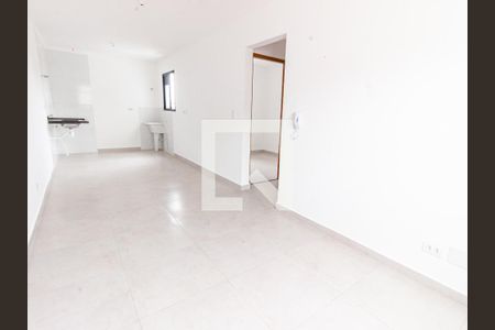 Sala/Cozinha de apartamento à venda com 2 quartos, 44m² em Chácara Mafalda, São Paulo