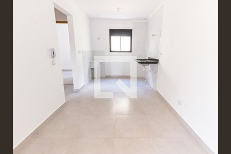 Sala/Cozinha/Área de serviço de apartamento à venda com 2 quartos, 35m² em Chácara Mafalda, São Paulo