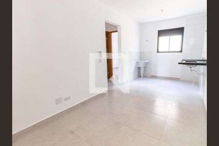 Sala/Cozinha/Área de serviço de apartamento à venda com 2 quartos, 35m² em Chácara Mafalda, São Paulo