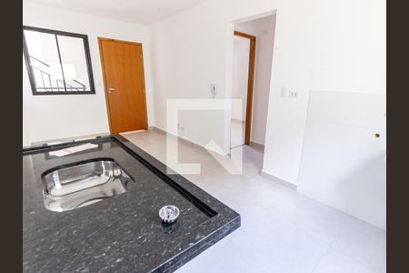 Sala/Cozinha/Área de serviço de apartamento à venda com 2 quartos, 35m² em Chácara Mafalda, São Paulo