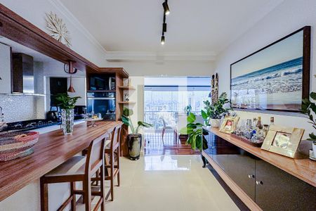 Sala de apartamento à venda com 3 quartos, 105m² em Cambuci, São Paulo