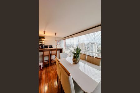 Varanda da Sala de apartamento à venda com 3 quartos, 105m² em Cambuci, São Paulo