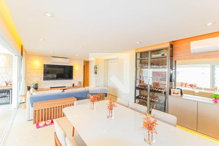 Sala de Jantar de apartamento à venda com 3 quartos, 189m² em Jardim Morumbi, São Paulo