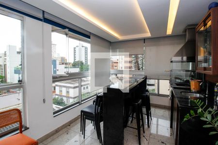 Sala de apartamento para alugar com 3 quartos, 160m² em Anchieta, Belo Horizonte