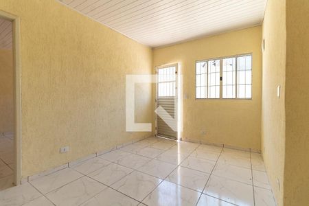 Sala de casa para alugar com 1 quarto, 55m² em Vila Caraguata, São Paulo