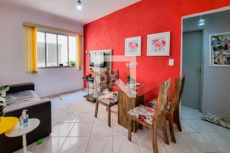 Sala de apartamento para alugar com 2 quartos, 55m² em Vila Santa Luzia, São Bernardo do Campo