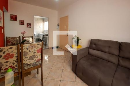 Sala de apartamento para alugar com 2 quartos, 55m² em Vila Santa Luzia, São Bernardo do Campo