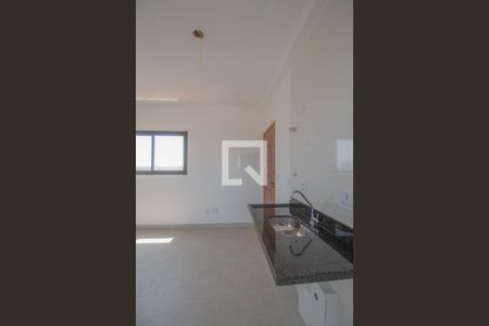 Sala/Cozinha de apartamento à venda com 2 quartos, 45m² em Vila Guilhermina, São Paulo