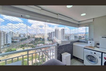 Varanda Sala de apartamento à venda com 2 quartos, 63m² em Barra Funda, São Paulo