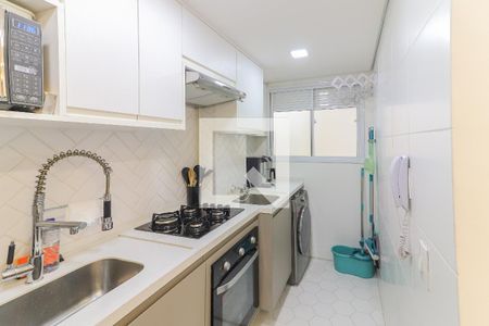 Cozinha e Área de Serviço de apartamento para alugar com 2 quartos, 41m² em Jardim Alvorada (zona Oeste), São Paulo