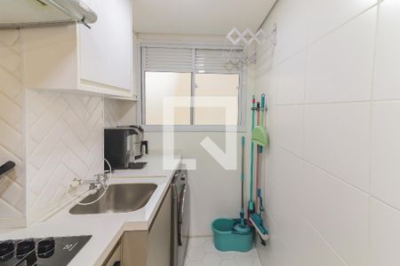 Cozinha e Área de Serviço de apartamento para alugar com 2 quartos, 41m² em Jardim Alvorada (zona Oeste), São Paulo