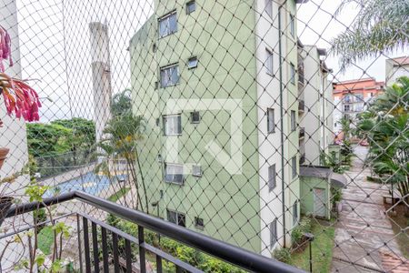 Vista da varanda de apartamento à venda com 2 quartos, 60m² em Casa Grande, Diadema