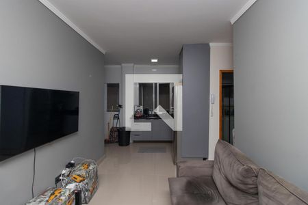 Sala/Cozinha de apartamento à venda com 2 quartos, 48m² em Vila Nivi, São Paulo